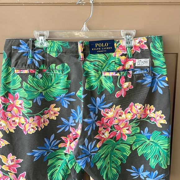 Polo Ralph Lauren New W Tag Men’s 8-Inch Classic Fit Floral Chino Short - Picture 9 of 14